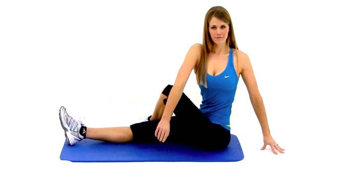 چرخش تنه نشسته