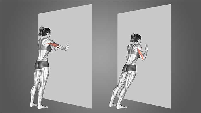 پوش‌آپ دیواری